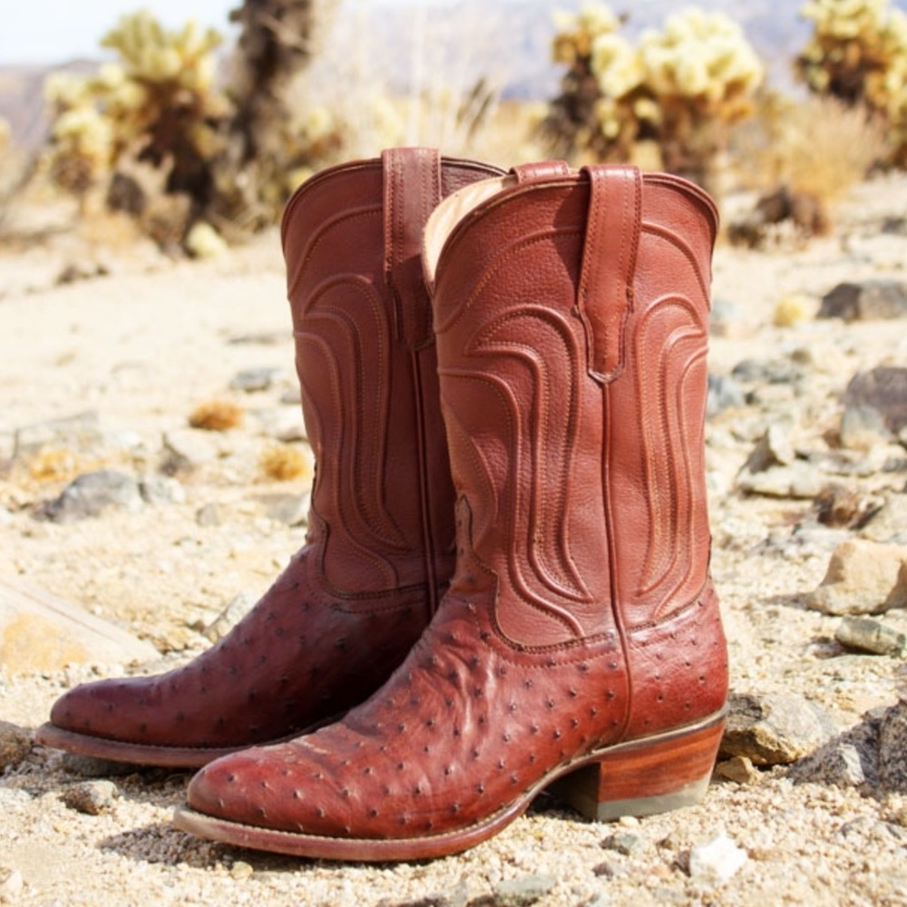 Tecovas Ostrich Boots